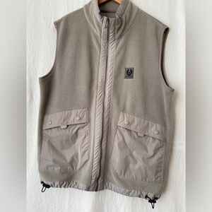 BELSTAFF Beige Gulf Fleece Vest